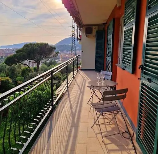 10 Min. Dalla Double Nel Appartement Lavagna